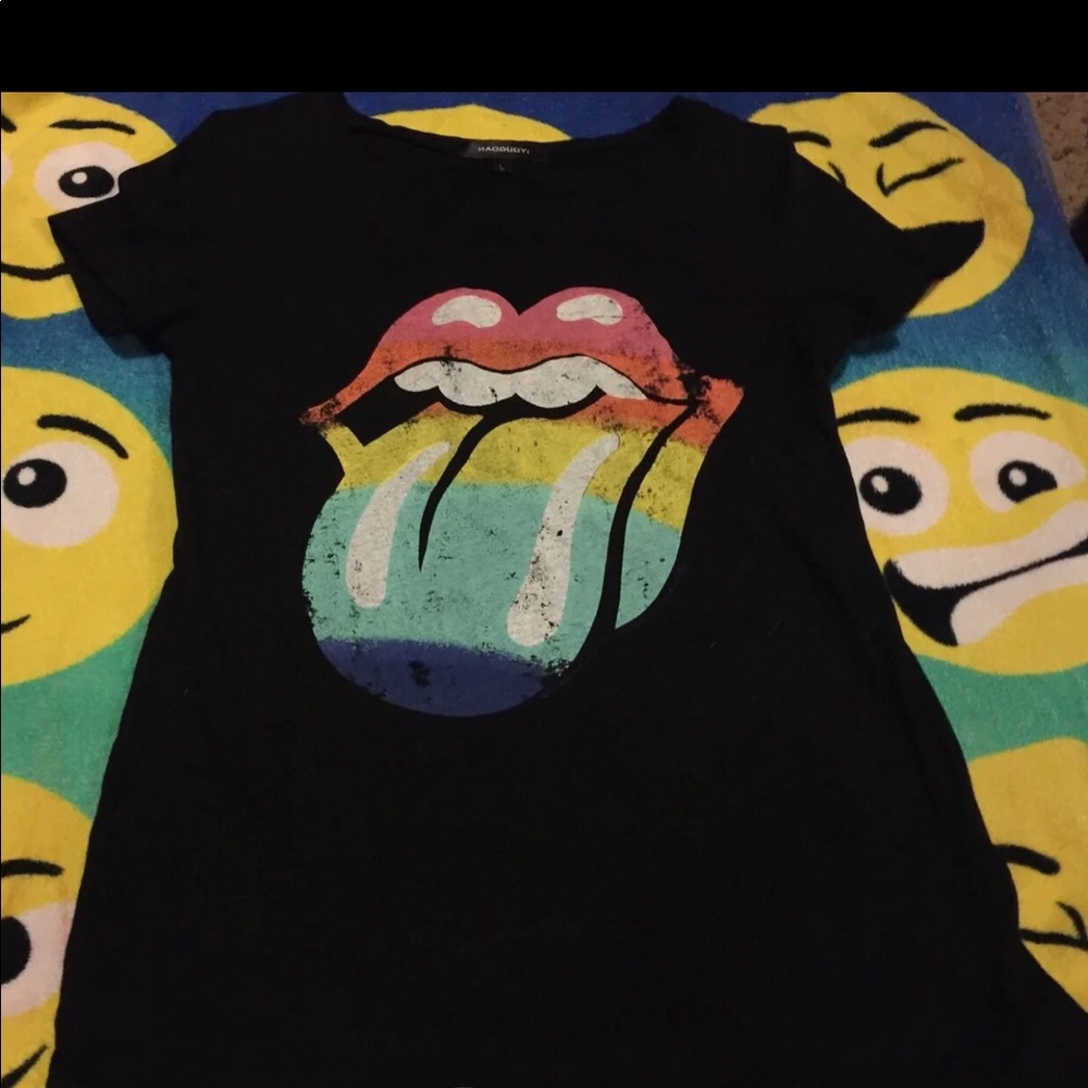 Rolling Stones Shirt Sz Large womens